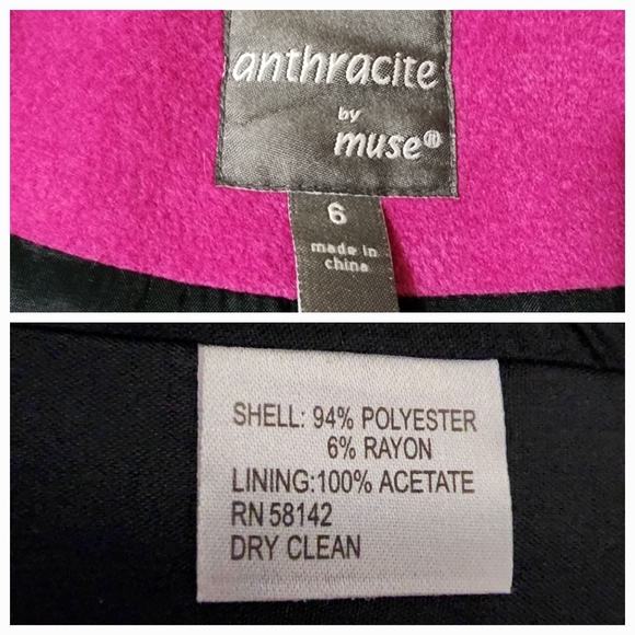 Anthracite by Muse Swing Jacket Sz 6 - Picture 4 of 4